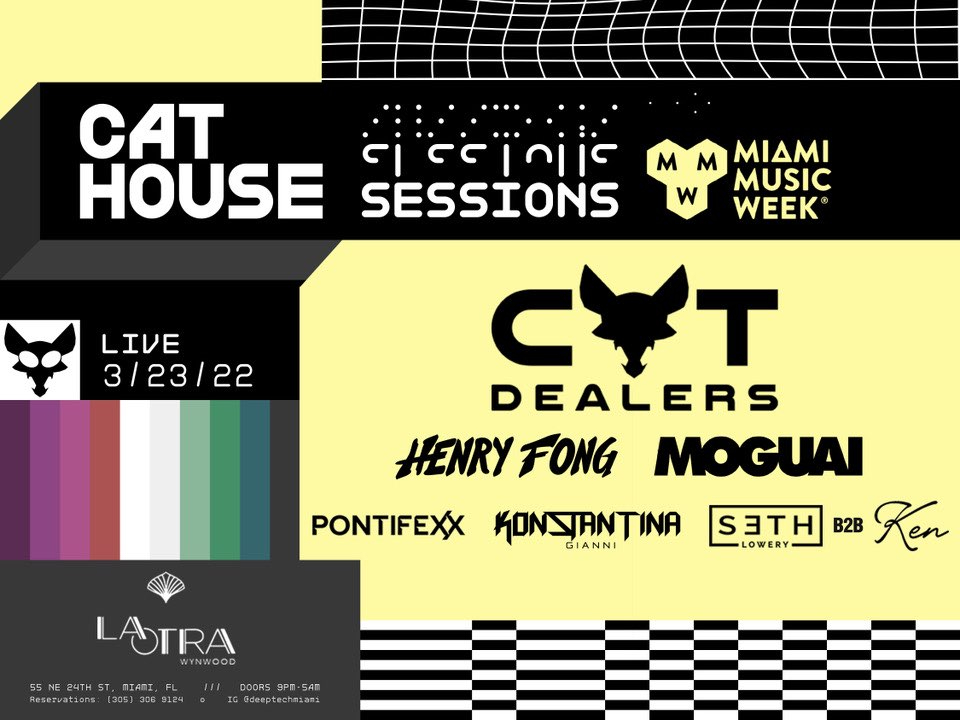Cat Dealers To Make Miami Music Week Debut at Cat House Sessions&nbsp;[Interview]