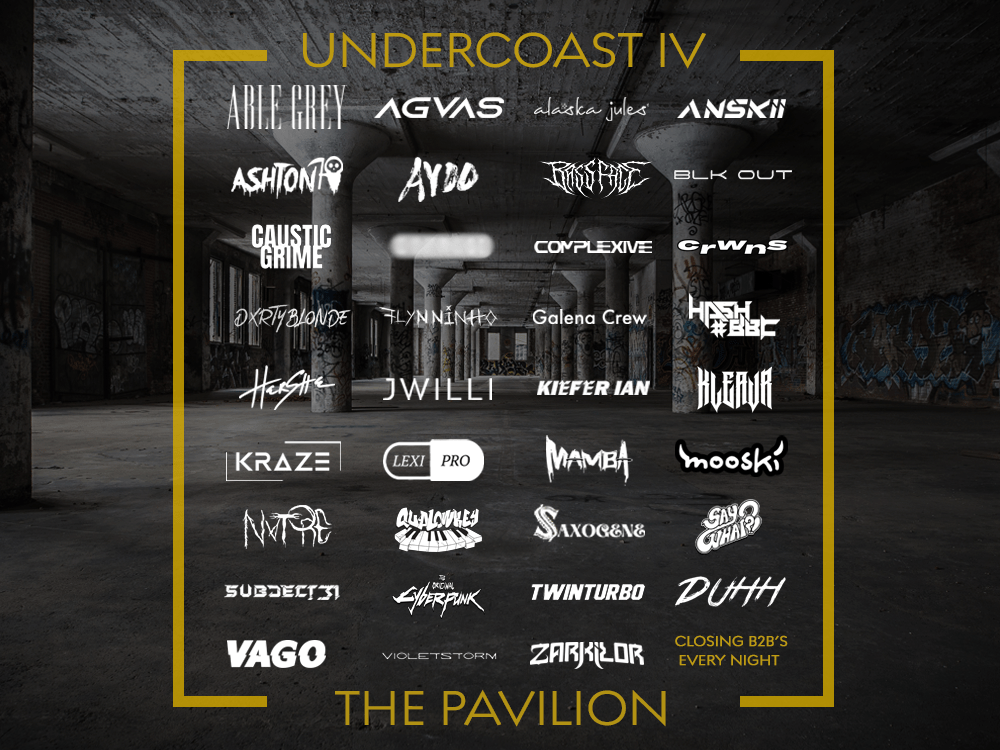 Undercoast IV is the 3-Day Afterparty Across the Street from North Coast