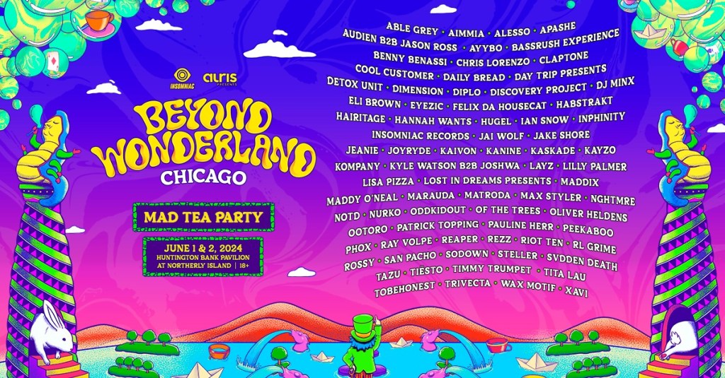 Insomniac’s Beyond Wonderland Chicago Announces 2024 Set Times
