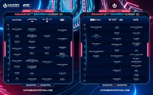 Ultra Weekend Ultra Music Festival Reveals 2025 Daily Lineup for 25th Anniversary ...